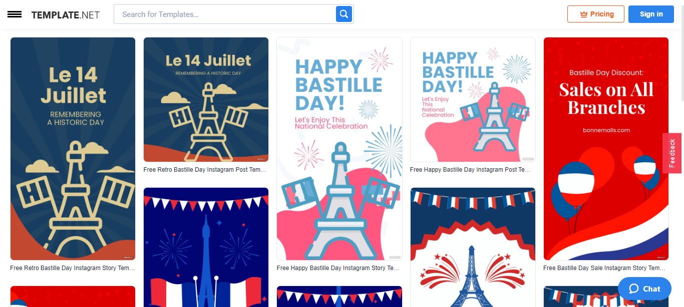 select-a-bastille-day-instagram-post-template