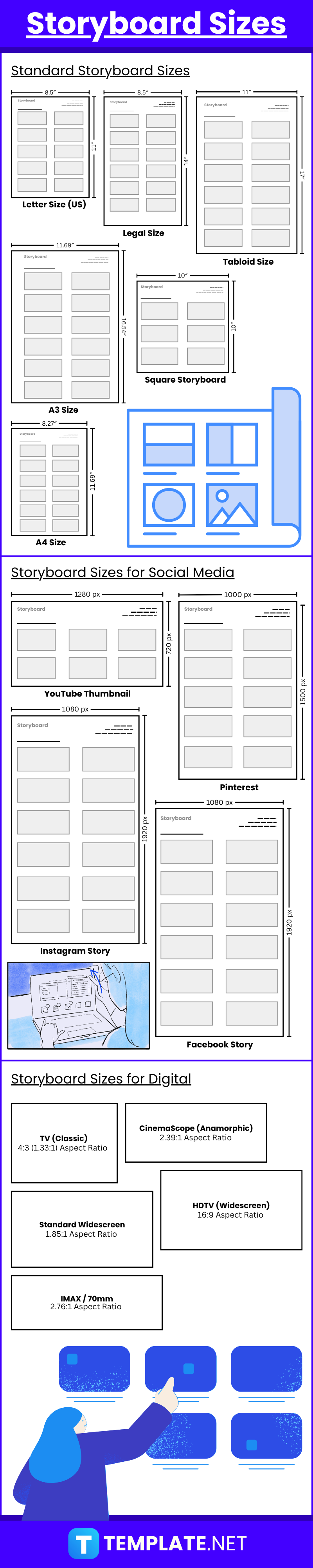 Storyboard Sizes