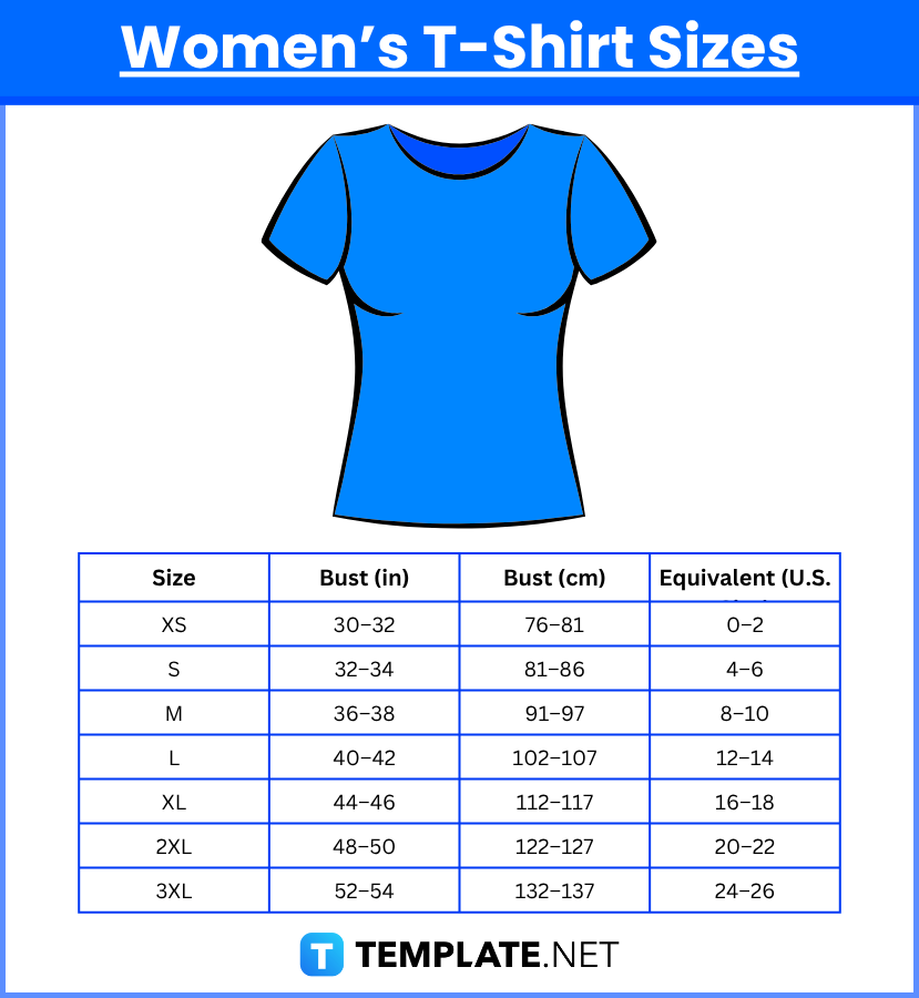 women's medium shirt size in inches