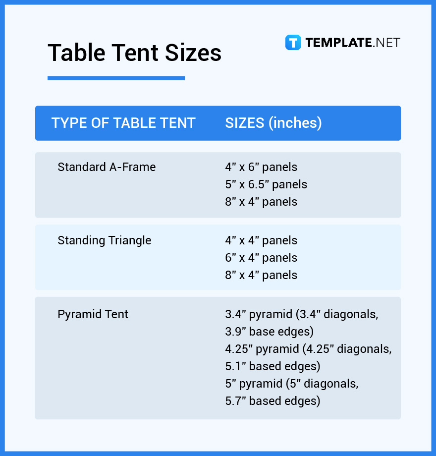 Table Tent What Is a Table Tent? Definition, Types, Uses