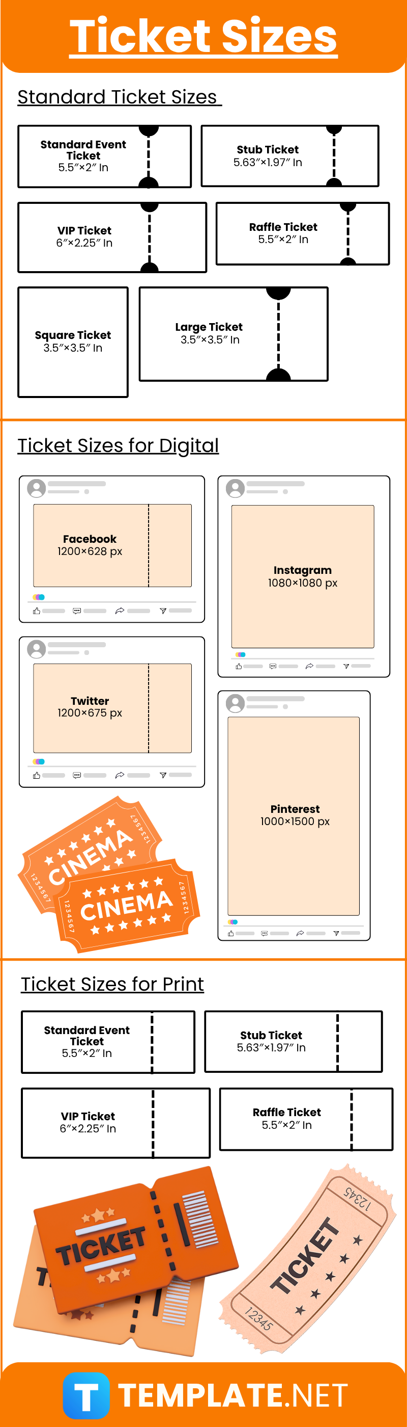 Ticket Sizes