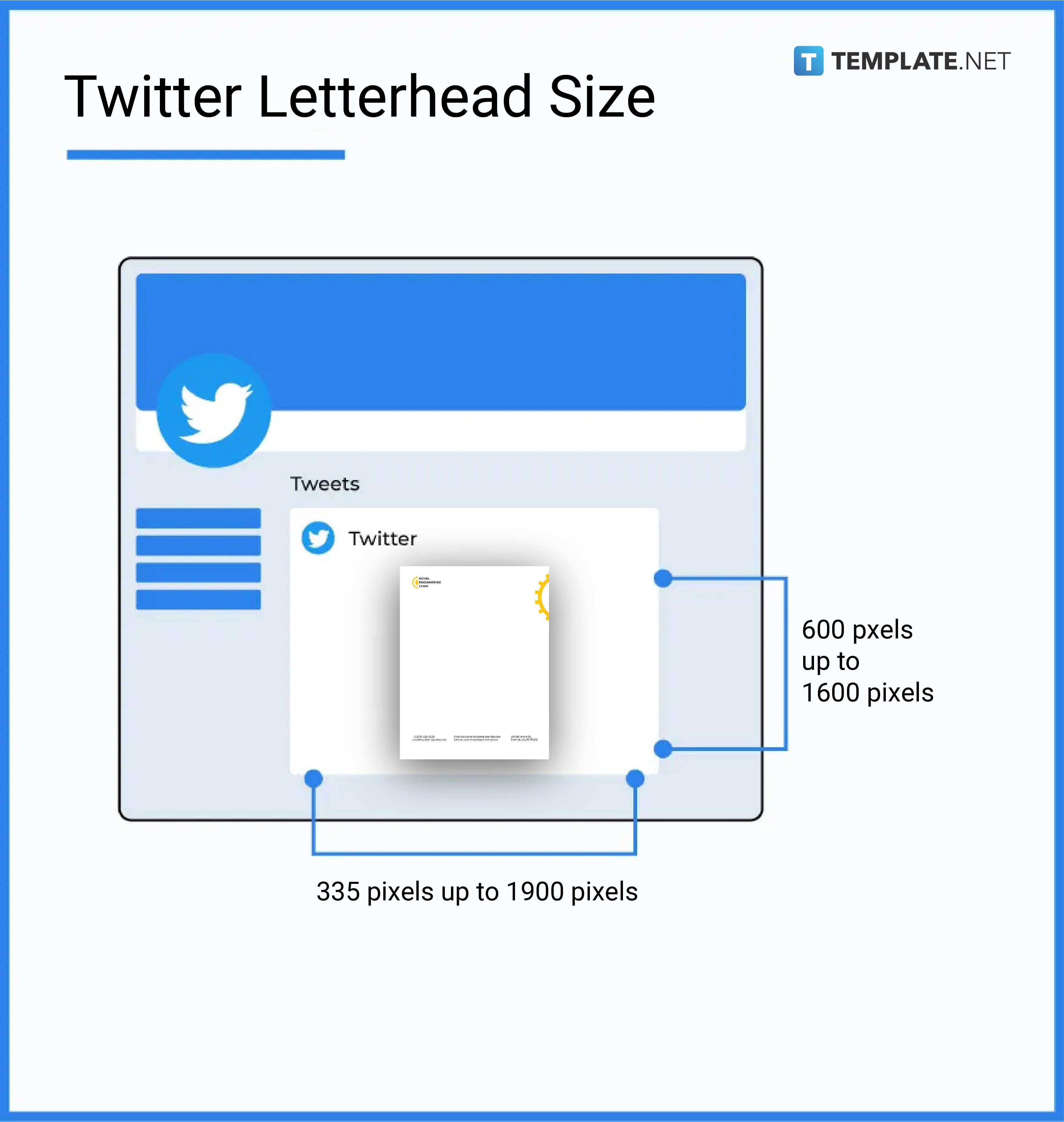 twitter letterhead size