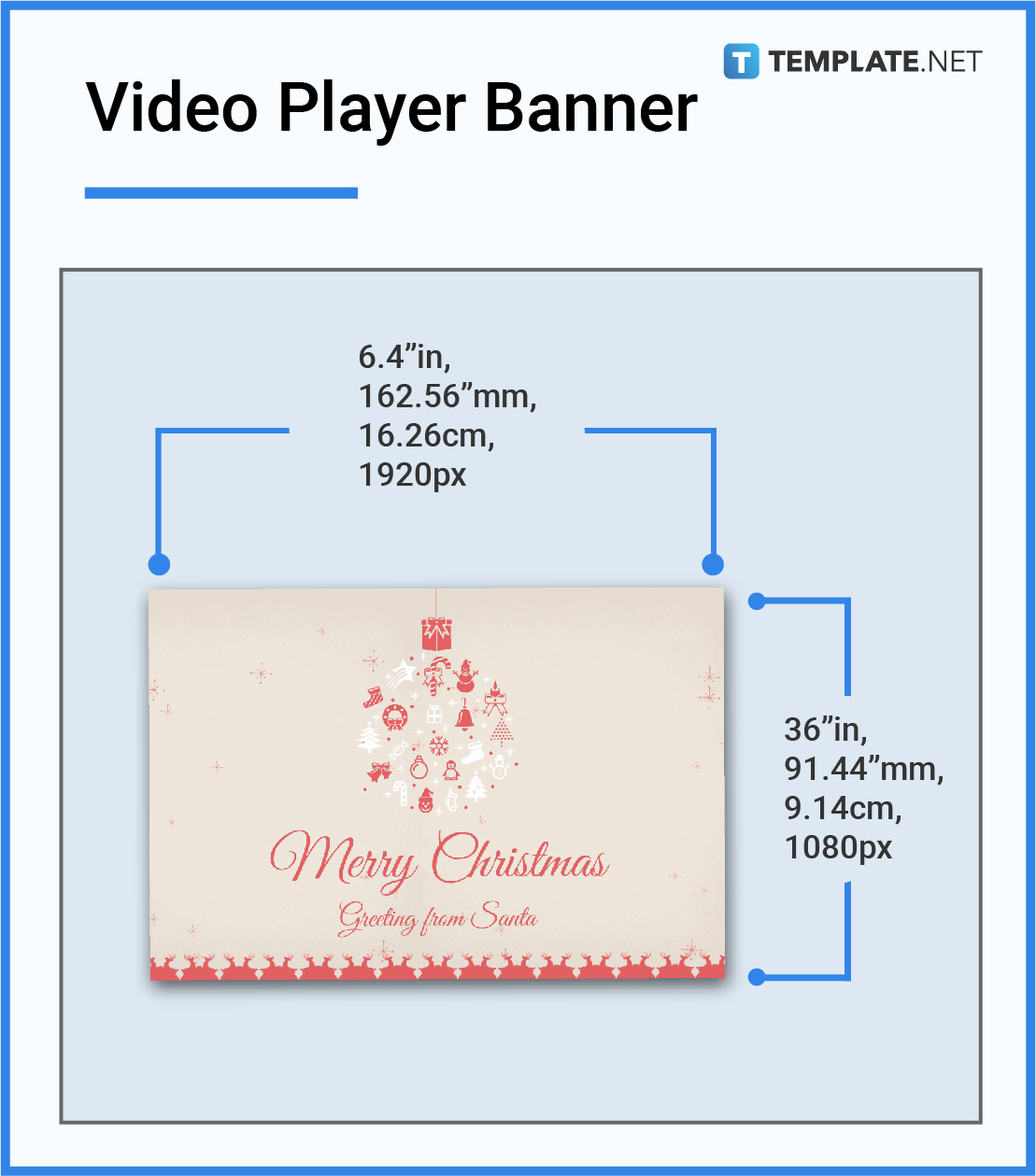 video player banner