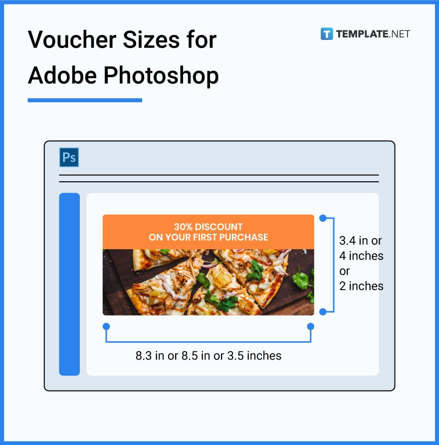 voucher sizes for adobe photoshop