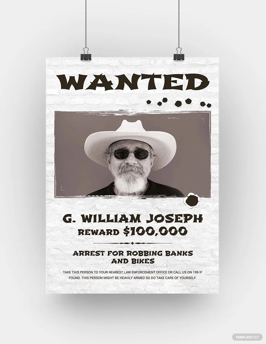 wanted poster ideas and examples