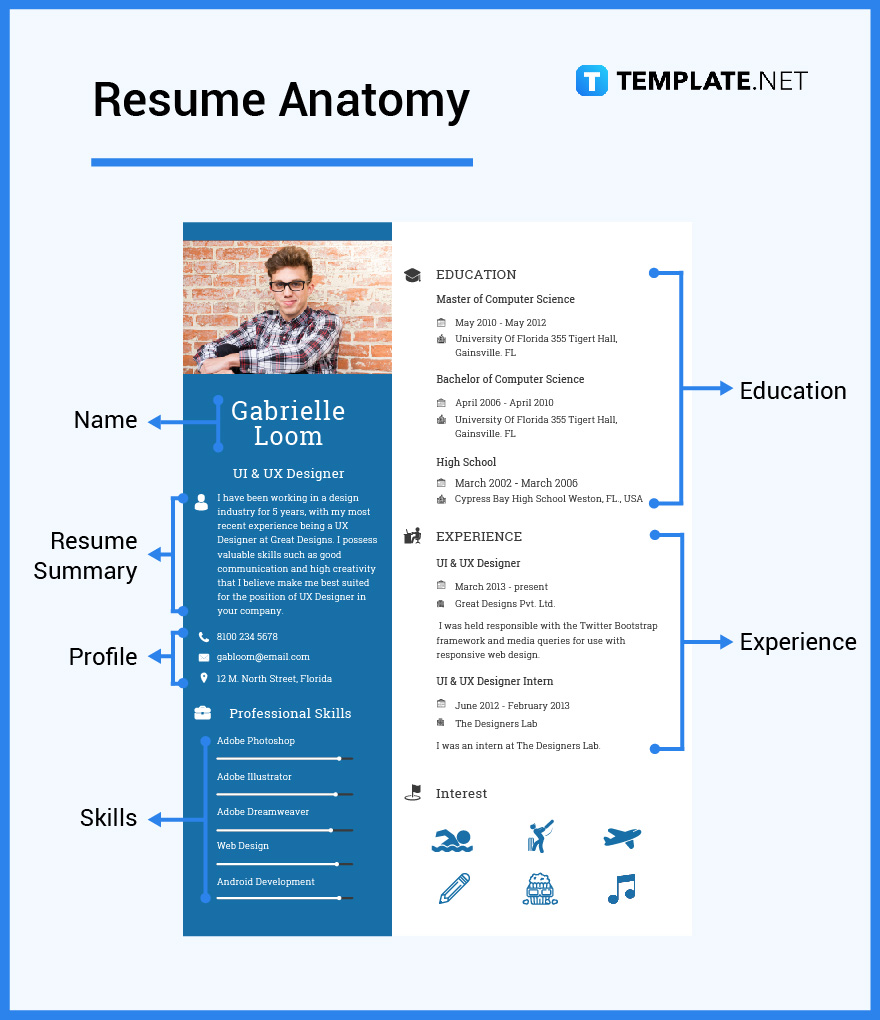 What is a Resume Definition Types - What%E2%80%99s In A Resume Parts 