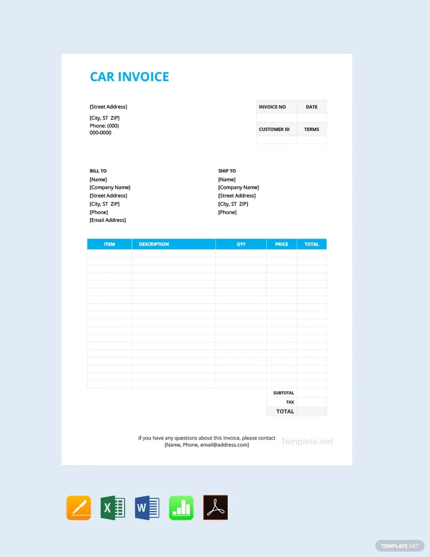 car-invoice