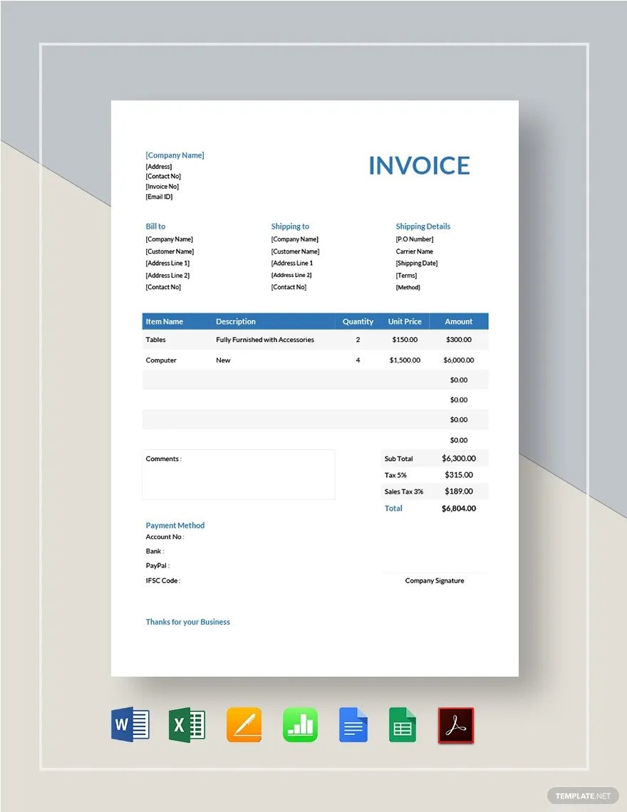 company-invoice