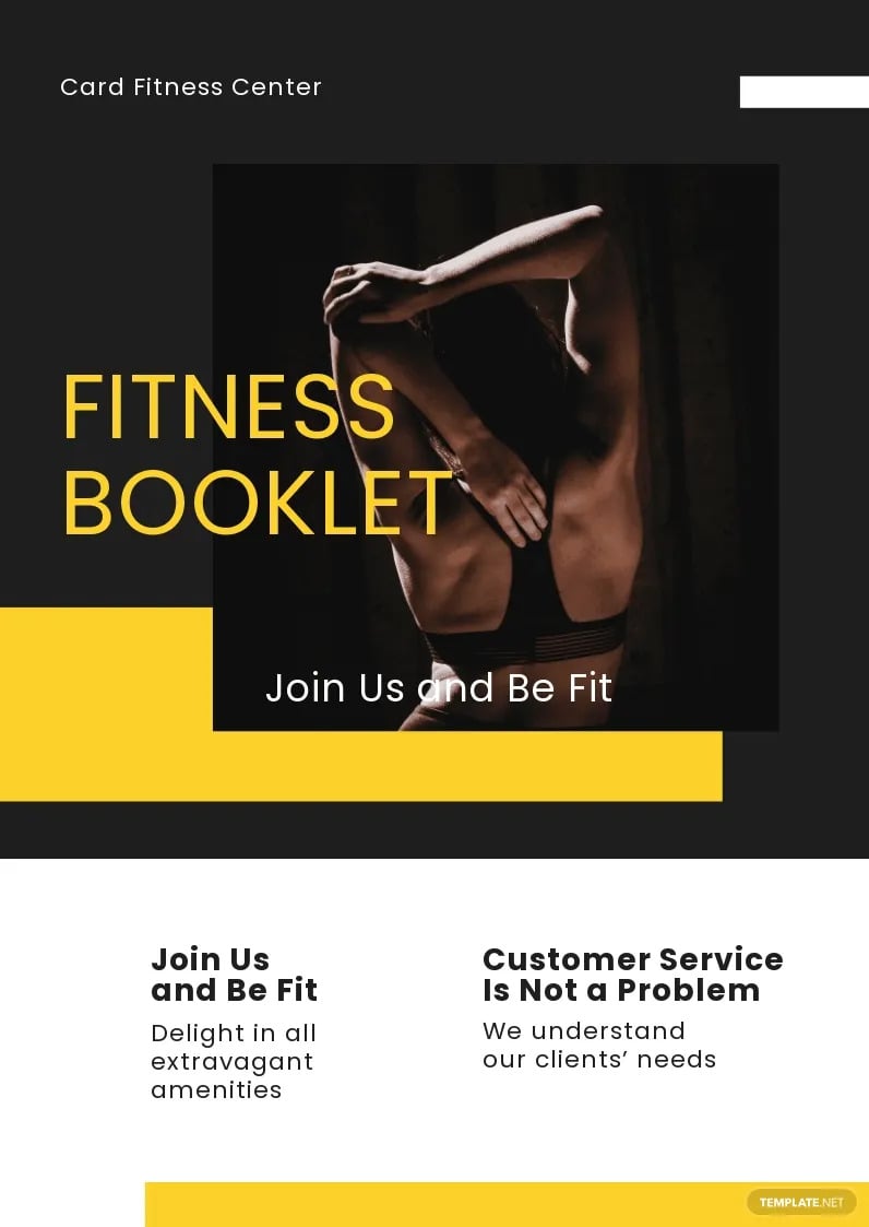 fitness booklet