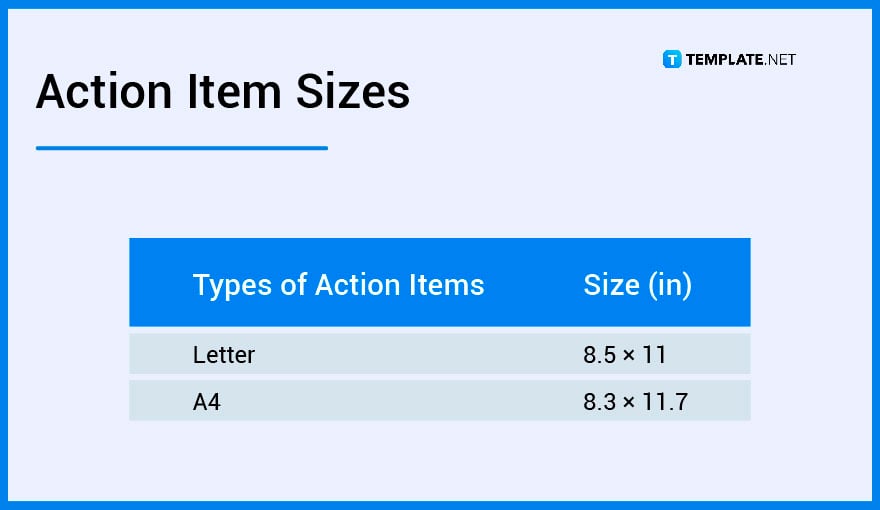action-items-sizes