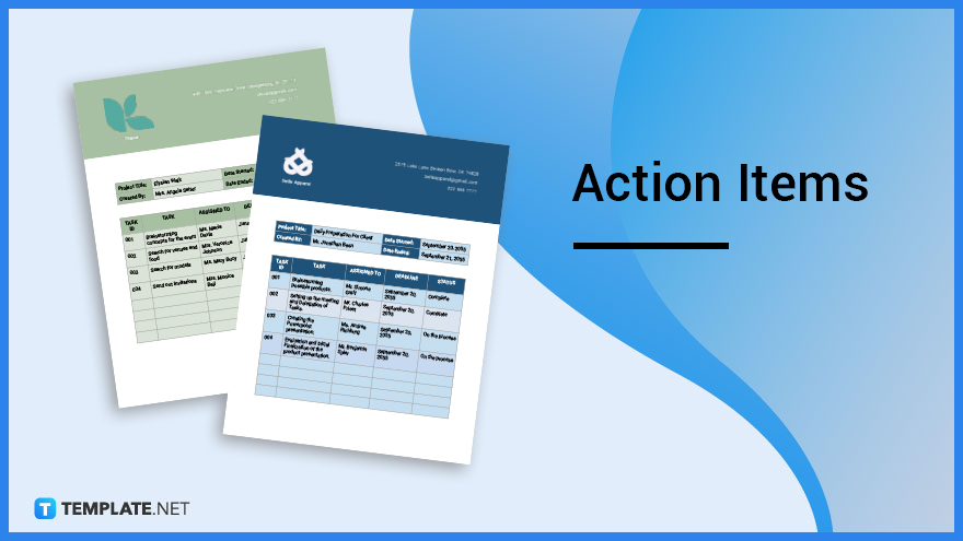 What Is Action Item Meaning