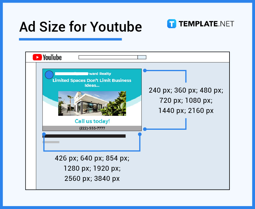 ad size for youtube