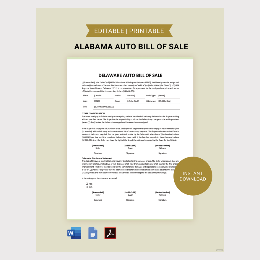 What is a Bill of Sale? Definition, Types, Uses