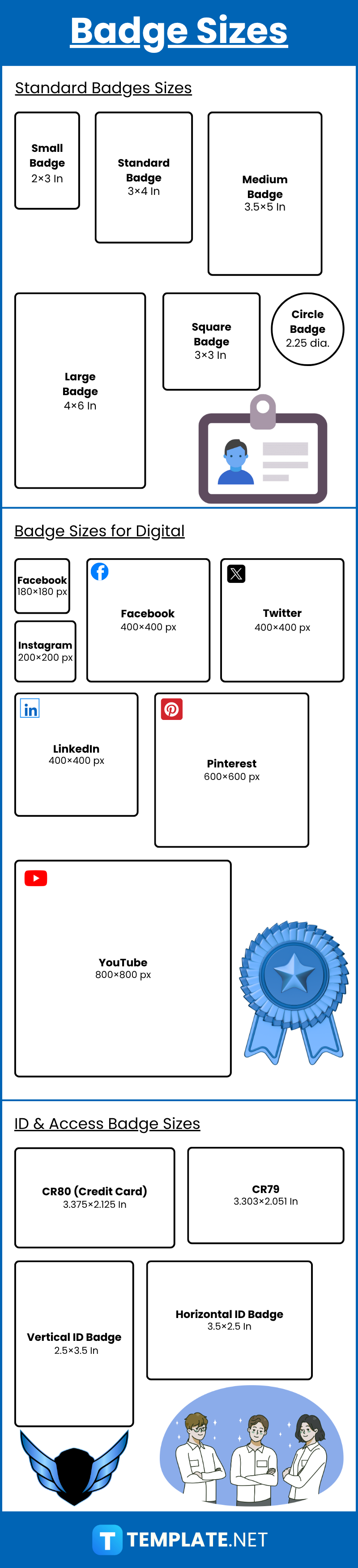 Badge Sizes