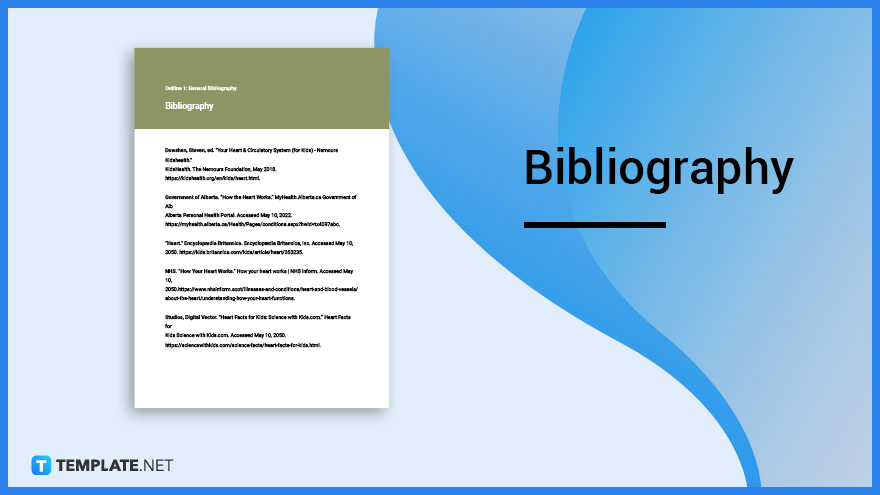 define self bibliography