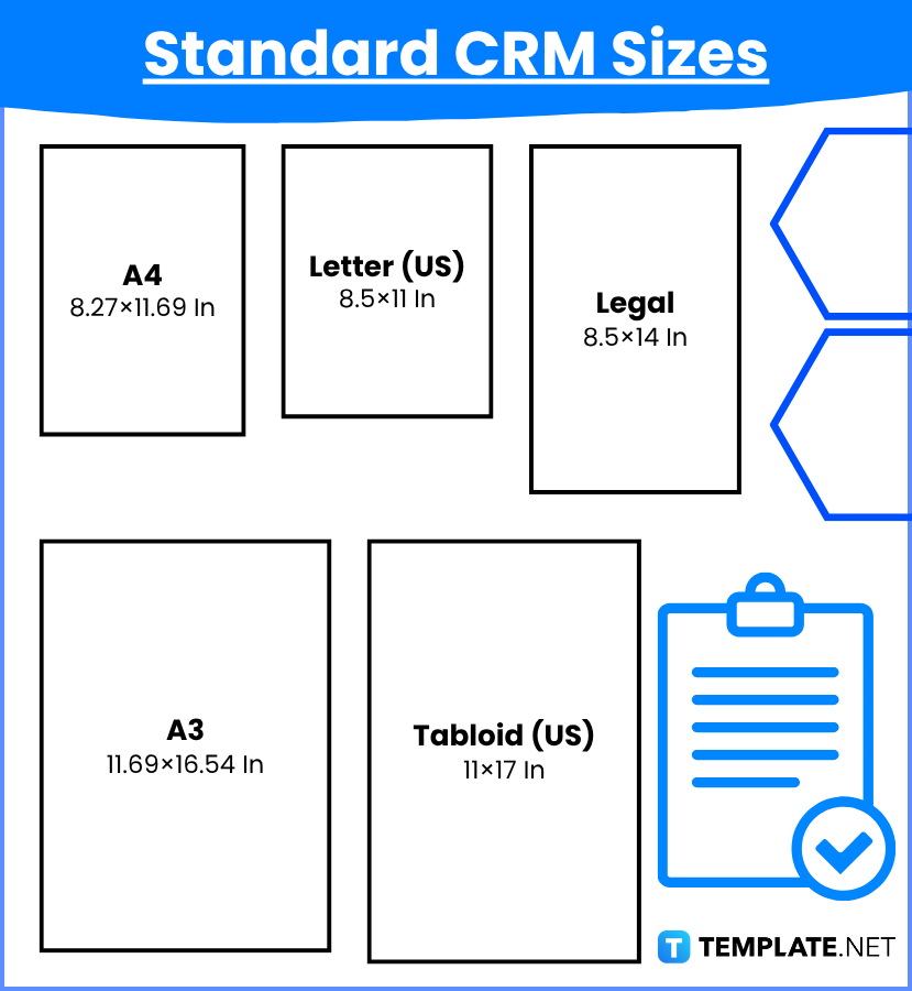 CRM Sizes