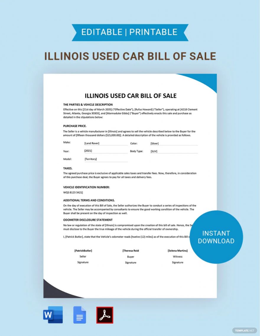 car-bill-of-sale-ideas-and-examples
