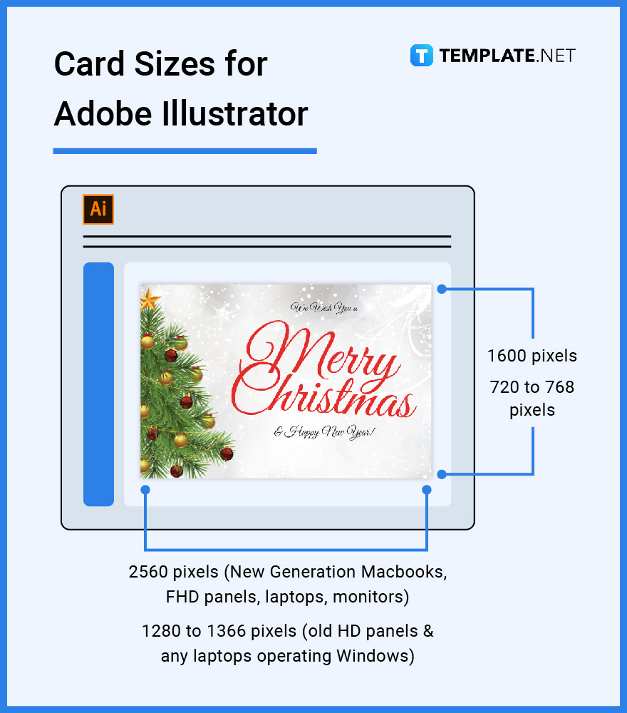 card sizes for adobe illustrator