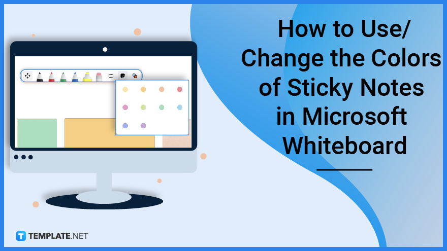 How to Use/Change the Colors of Sticky Notes in Microsoft Whiteboard