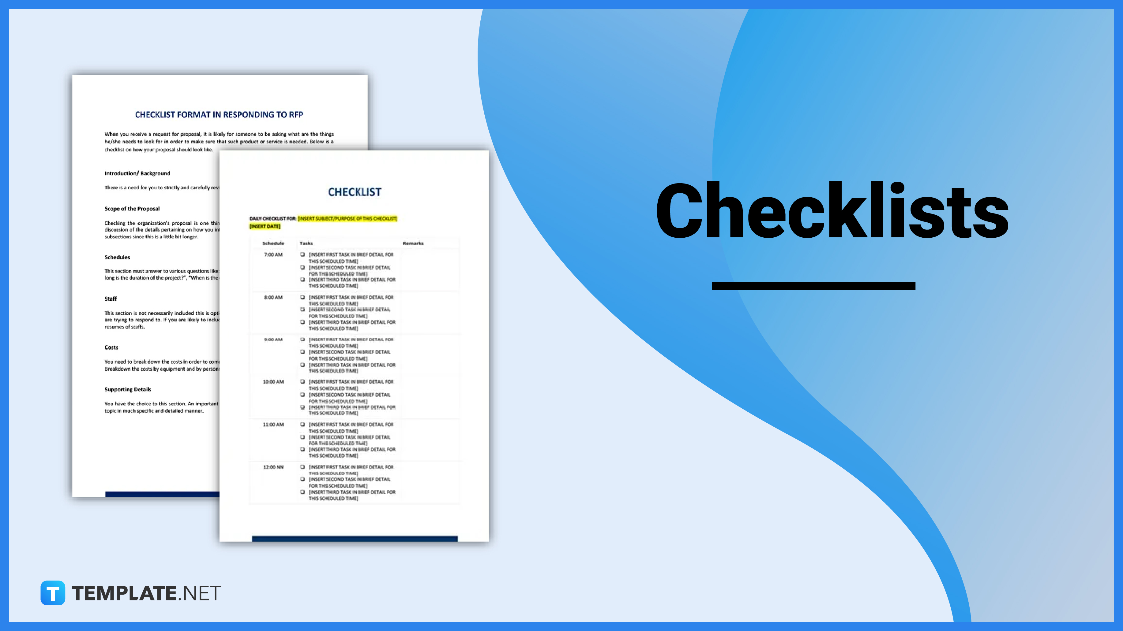 Checklist Meaning In English