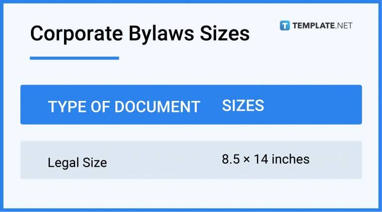 corporate bylaws sizes 788x