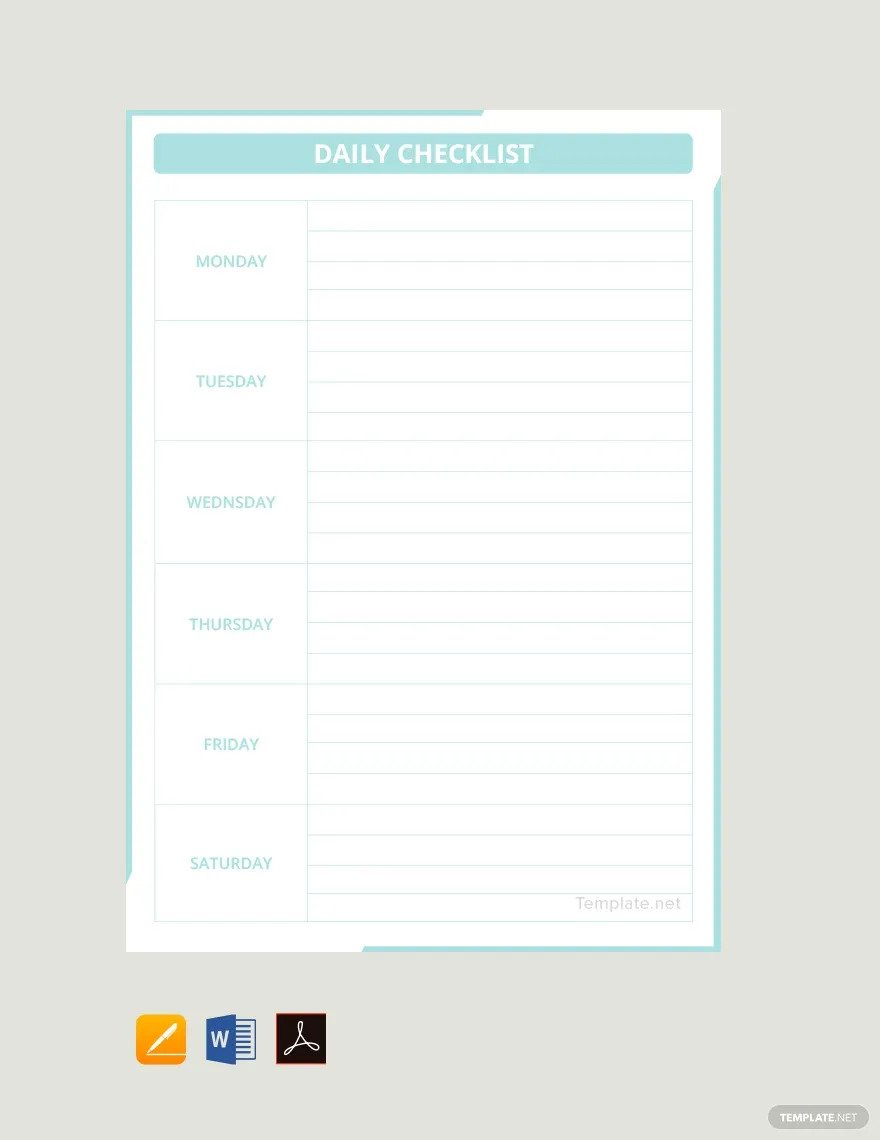 daily-checklist