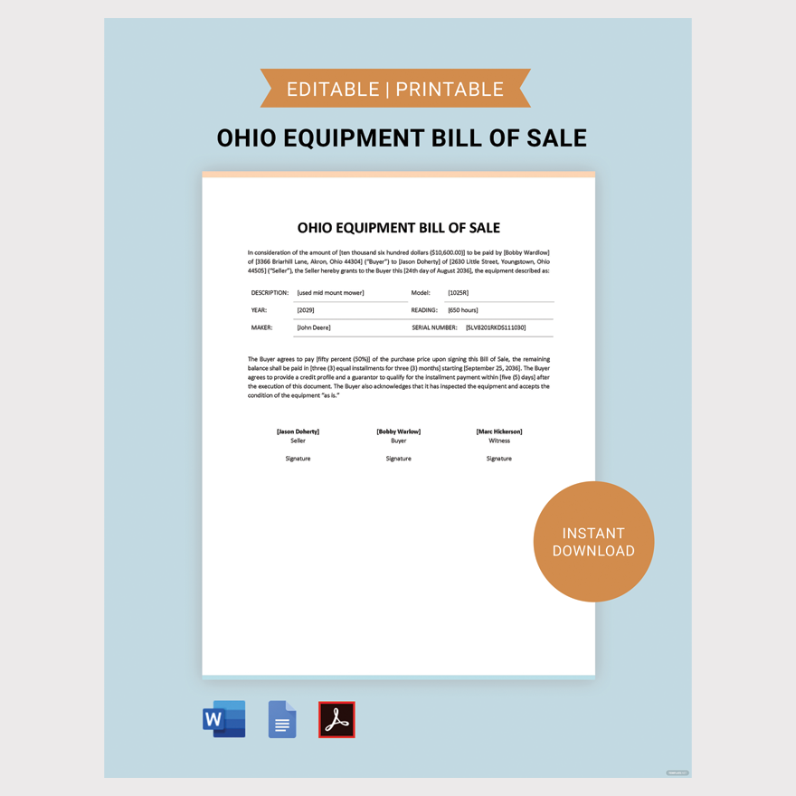 equipment-bill-of-sale