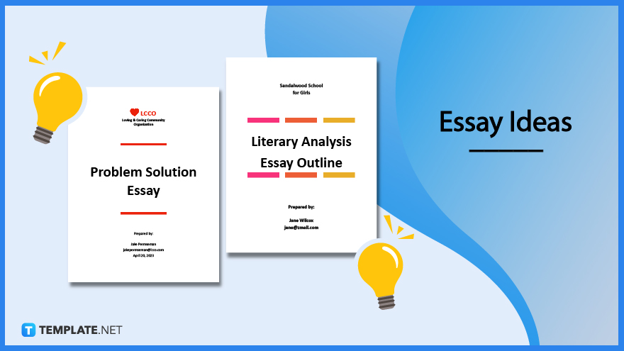 essay ideas 2023