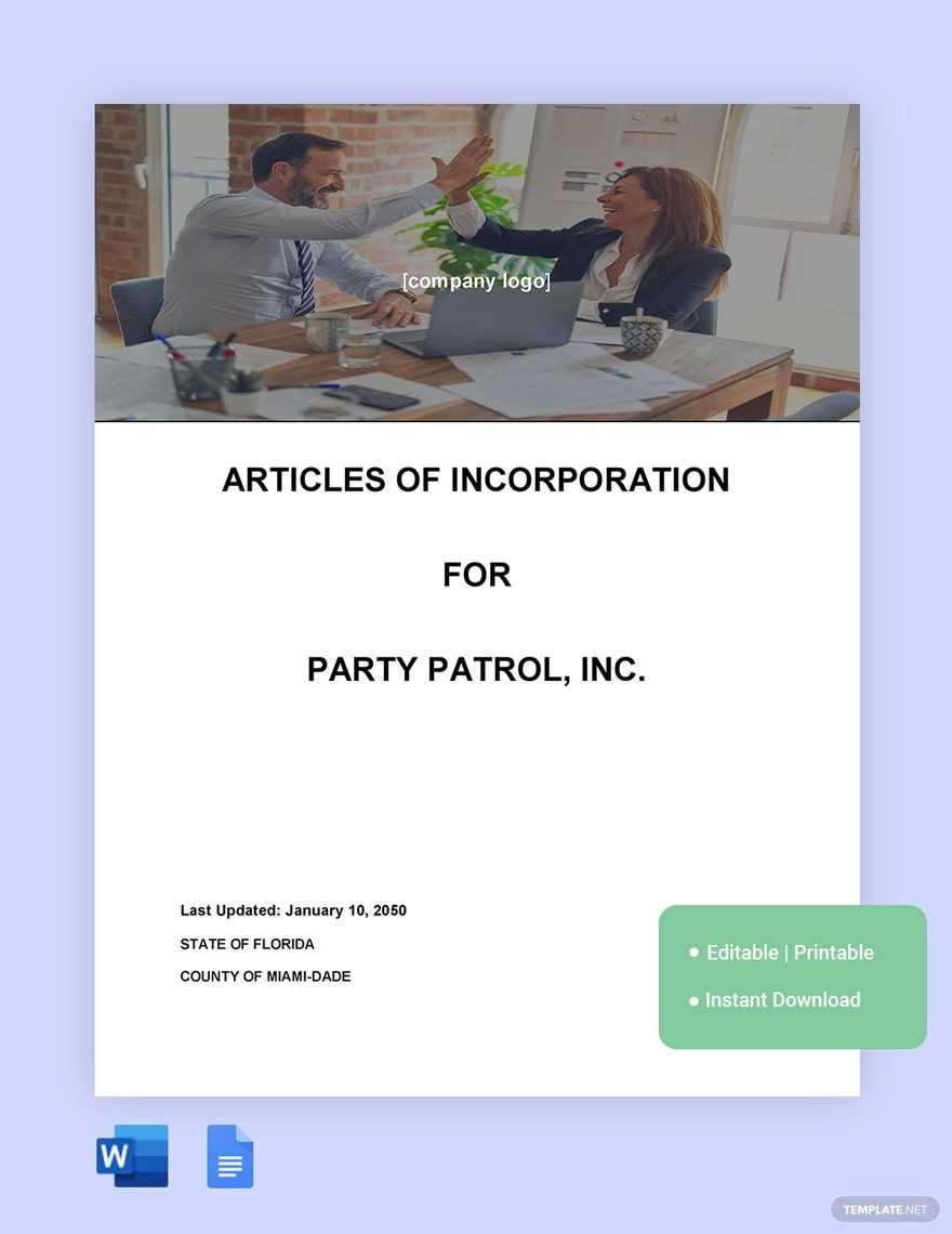 florida-articles-of-incorporation