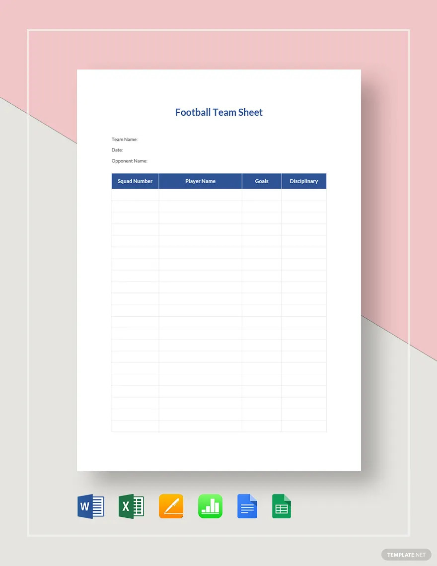 football term sheet ideas and examples