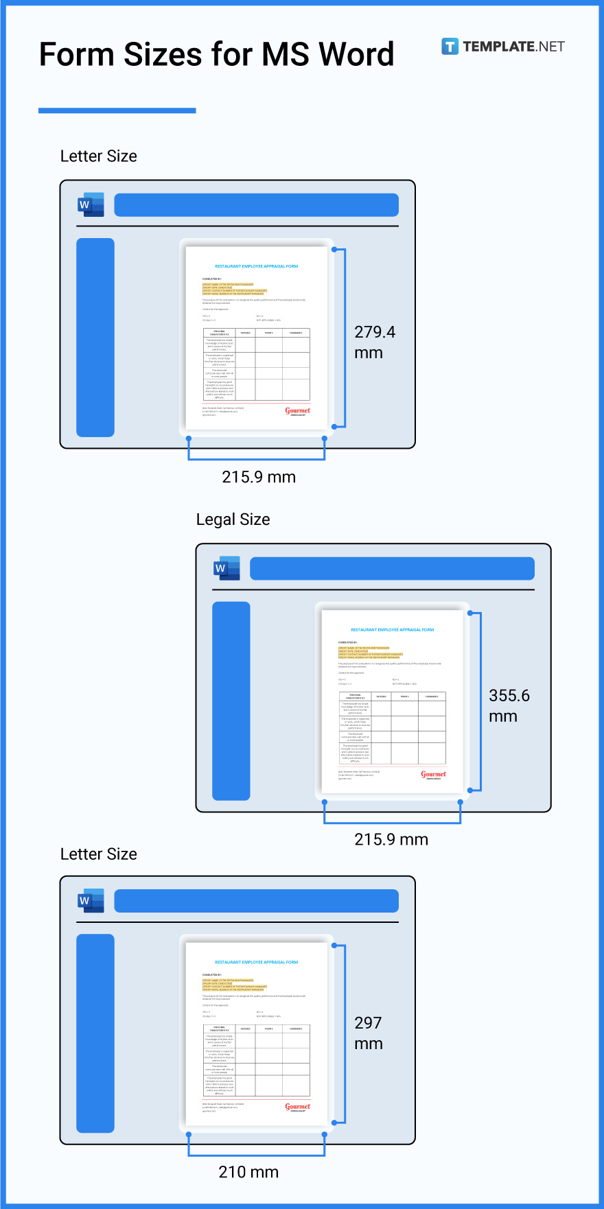 Form Size Dimension Inches Mm Cms Pixel