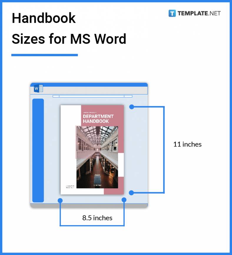 Handbook Sizes Dimension, Inches, mm, cms, Pixel