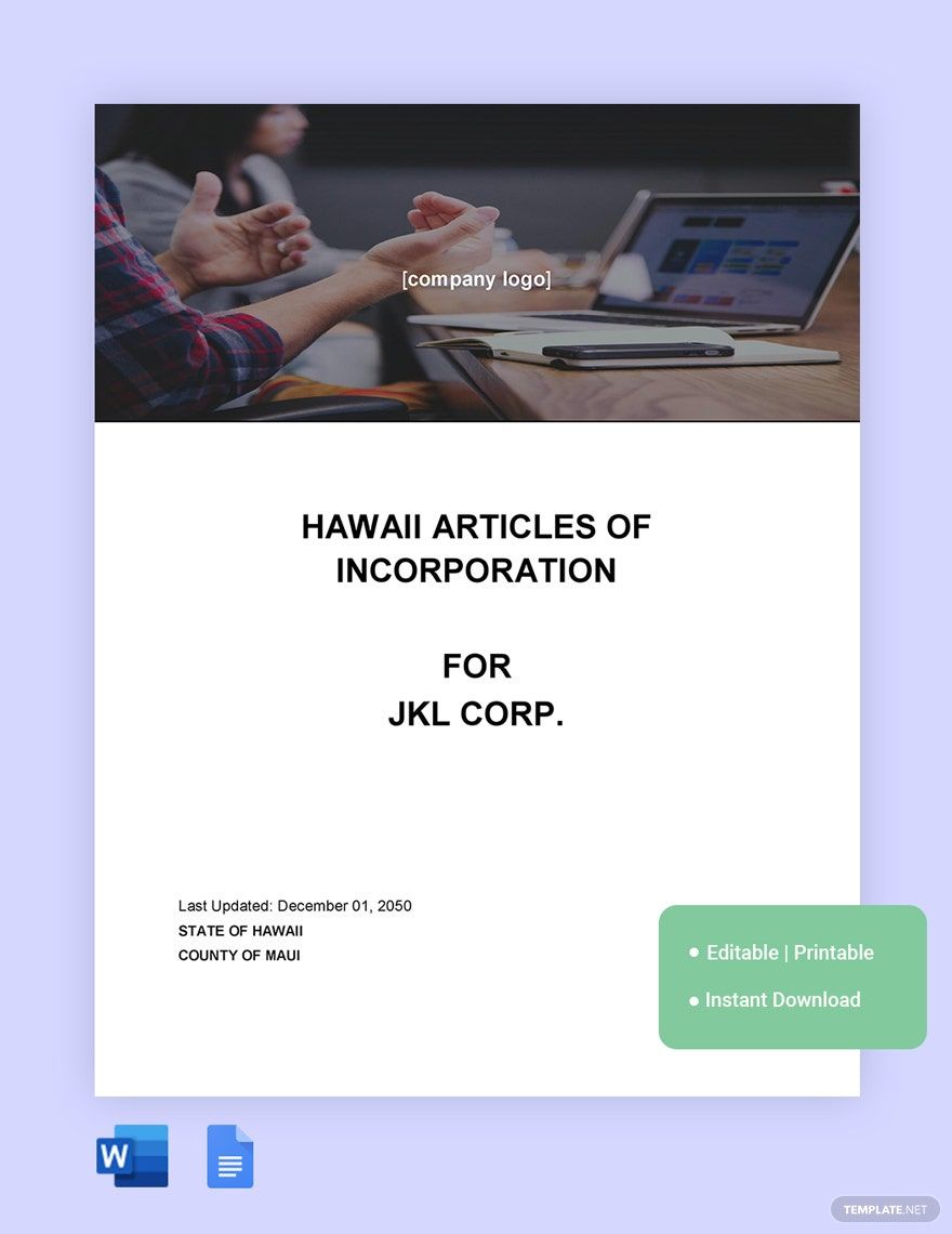 hawaii-articles-of-incorporation