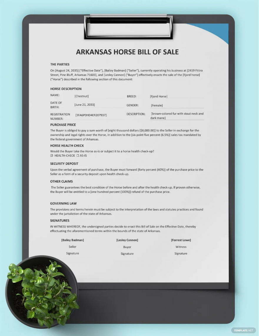horse-bill-of-sale-ideas-and-examples