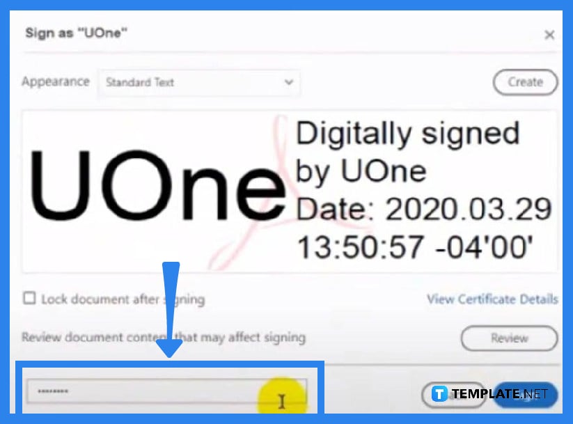 how to add digital signature to adobe pdf step 10