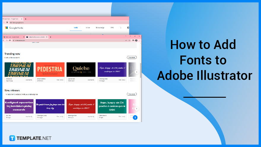 how to download a font with a pdf to illustrator