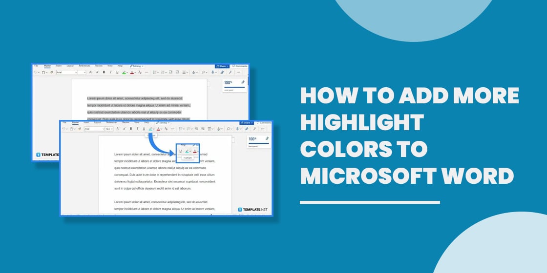 how to change cursor highlight color in word