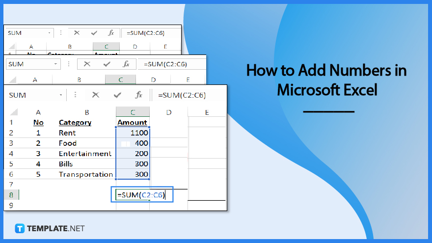 Adding Up In Excel Formula