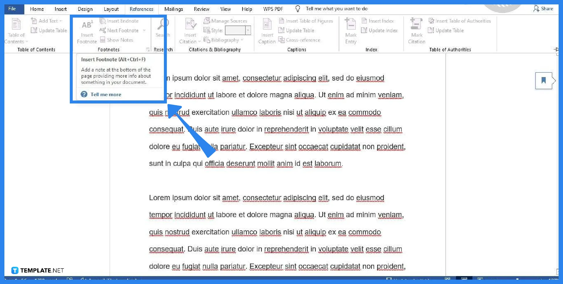 how to add a footnote on microsoft word steps