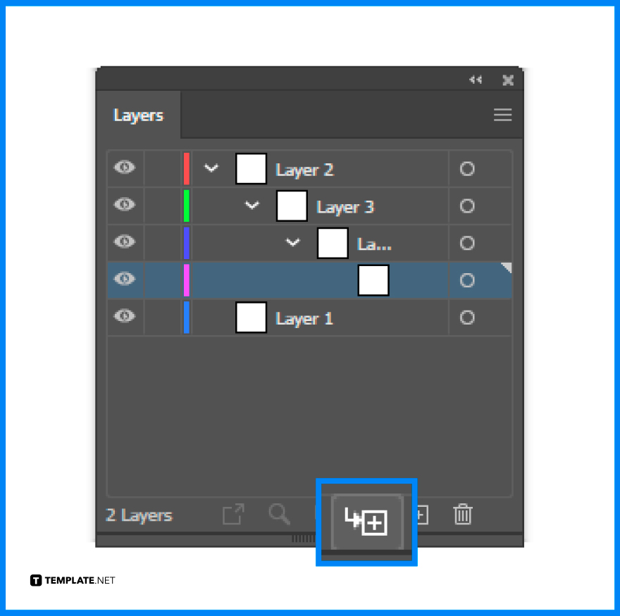 how to add a layer on adobe illustrator step