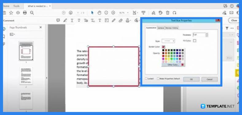 How to Add a Textbox to a PDF - Step 3
