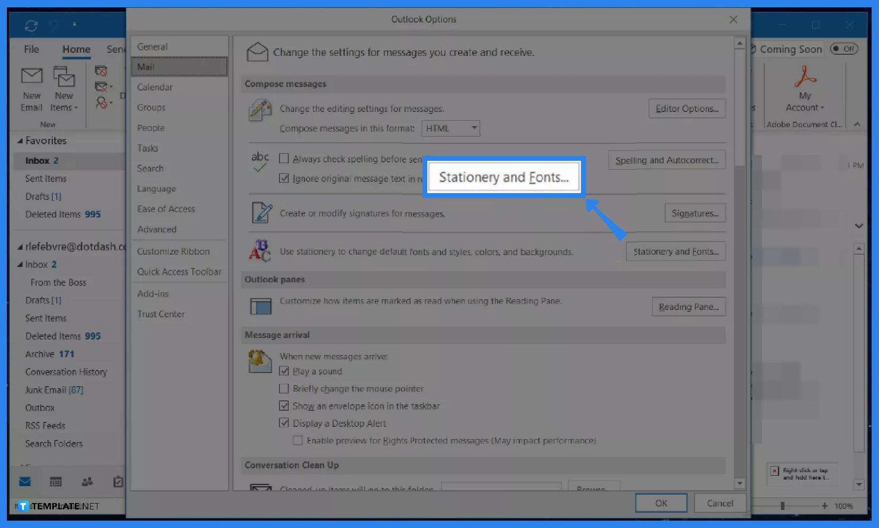 How to Change Font on Microsoft Outlook