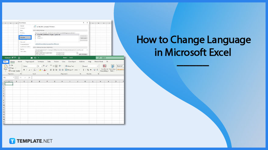 how to change language in microsoft excel