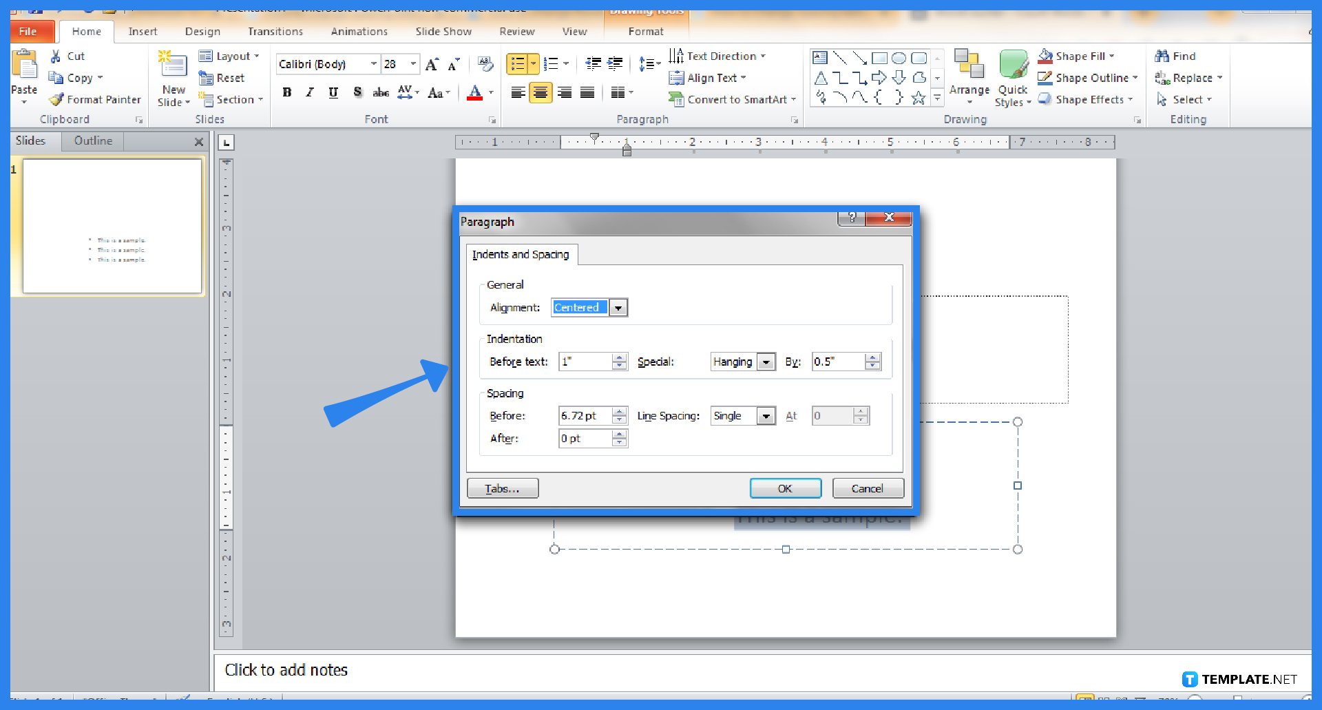 how to change spacing between bullets microsoft powerpoint step