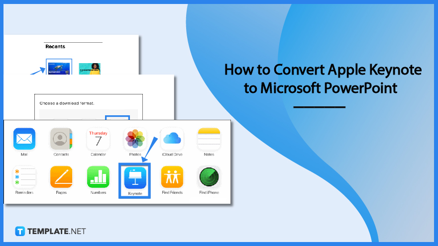 how to convert keynote presentation into powerpoint