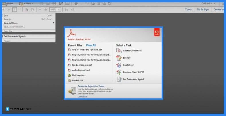 How to Convert PDF to Word Using Adobe Acrobat Pro - Step 1