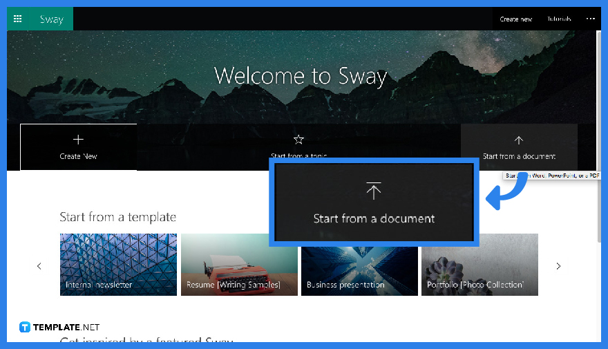 how to convert powerpoint to sway step