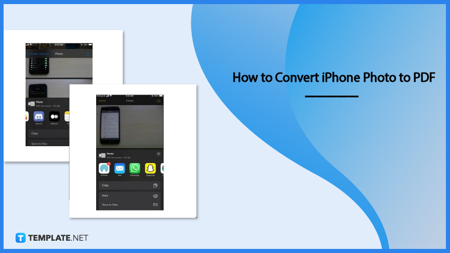 How to Convert iPhone Photo to PDF