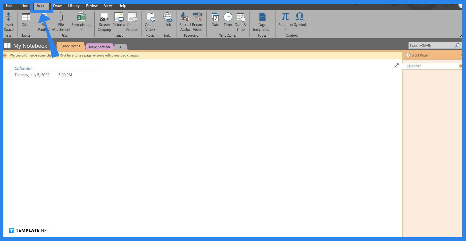 How to Create Microsoft OneNote Calendar