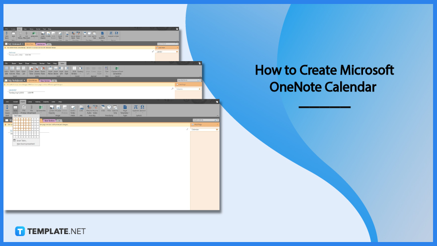 How to Create Microsoft OneNote Calendar